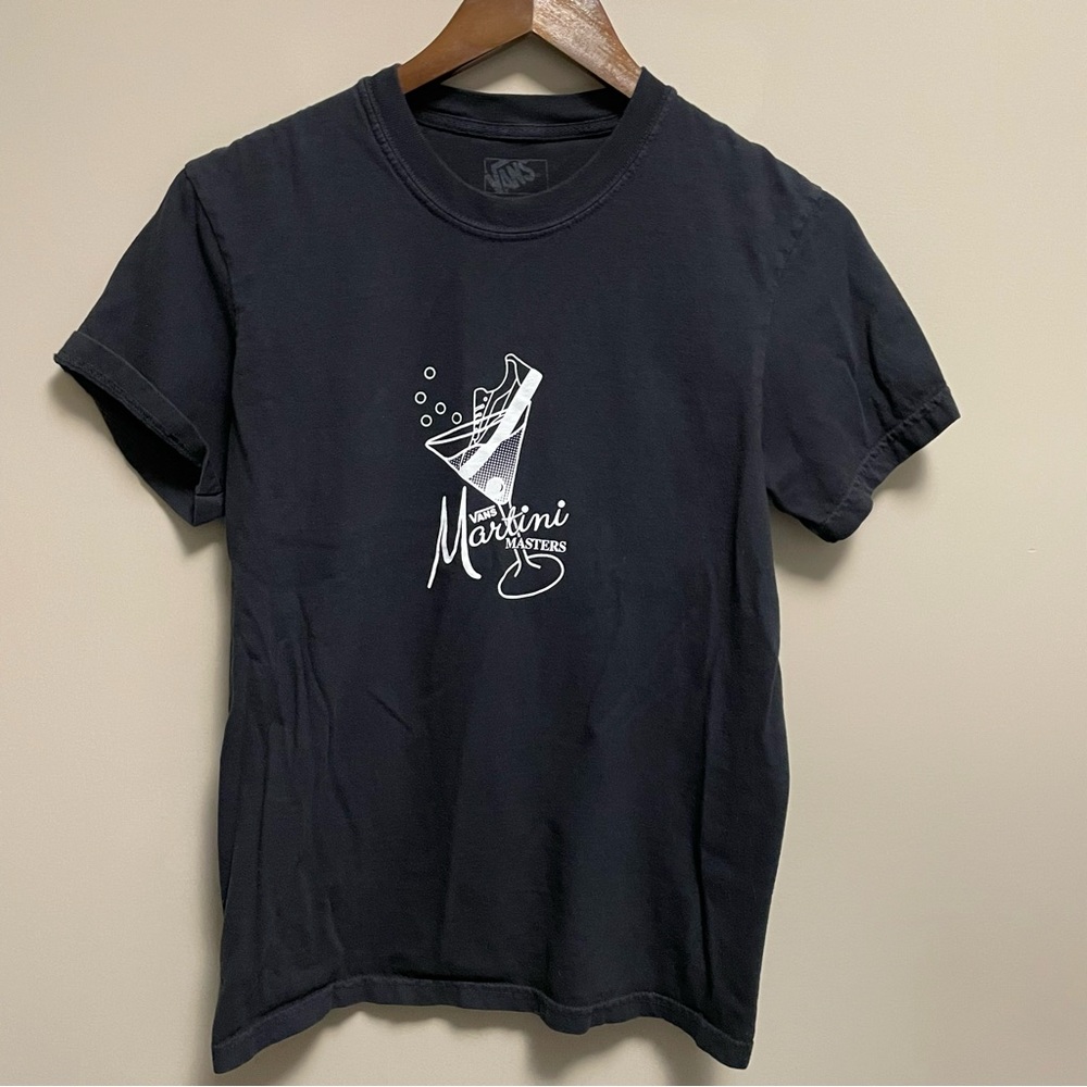 Vans Martini Masters Black T-Shirt Men’s Small